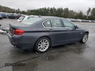 2014 BMW 5 Series 535i xDrive with VIN WBA5B3C59ED535866, listed as a Copart auction lot 50177875 with 143,373 mi miles and Salvage Title. Bid and sale history available at carsss.com. Image 3.