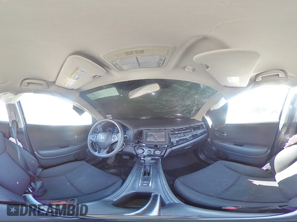 2017 Honda HR-V LX with VIN 3CZRU6H3XHG707329, listed as a Copart auction lot 48819235 with Not Provided miles and Salvage Title. Bid and sale history available at DreamBid. Image 13.
