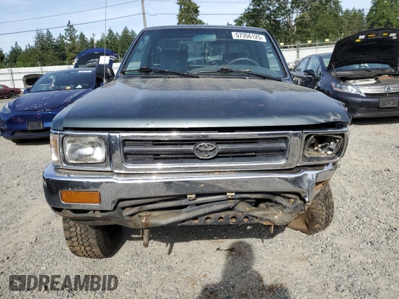 1993 Toyota Pickup DX z VIN JT4RN01P3P7060439, wystawiony jako Copart lot #57356125 z przebiegiem 259 773 mil mil oraz Szkoda całkowita • Salvage title. Historia ofert i sprzedaży dostępna na DreamBid. Obrazek 5.