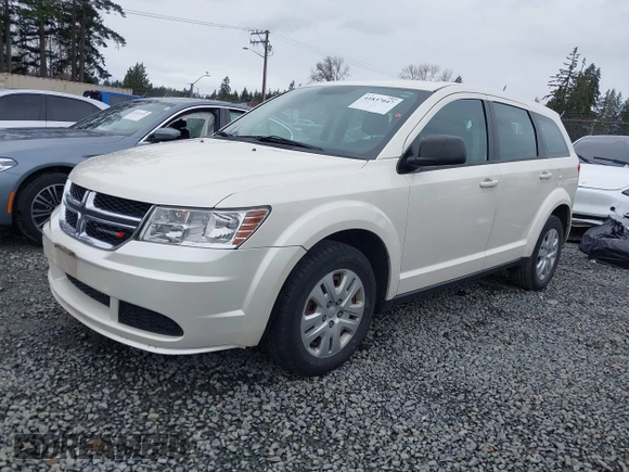 2015 Dodge Journey SE z VIN 3C4PDCAB6FT736330, wystawiony jako IAAI lot #41837047 z przebiegiem 123 567 mil mil oraz . Historia ofert i sprzedaży dostępna na DreamBid. Obrazek 2.