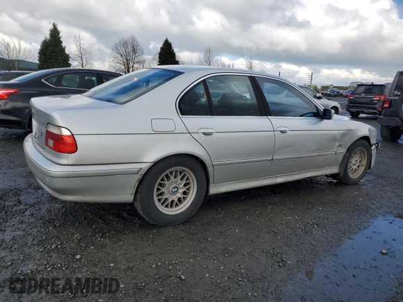 2001 BMW 5 Series 525i z VIN WBADT43431GX22910, wystawiony jako Copart lot #51166145 z przebiegiem 153 615 mil mil oraz Szkoda całkowita • Salvage title. Historia ofert i sprzedaży dostępna na DreamBid. Obrazek 3.