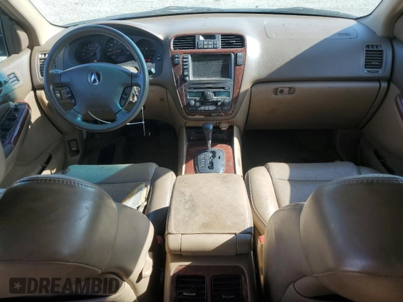 2003 Acura MDX Touring Pkg RES w/Navigation System with VIN 2HNYD18973H555392, listed as a Copart auction lot 67761184 with 0 mi miles and Salvage Title. Bid and sale history available at carsss.com. Image 7.