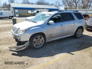 2012 GMC Acadia Denali z VIN 1GKKVTED7CJ337596, wystawiony jako Copart lot #48613005 z przebiegiem 136 970 mil mil oraz Szkoda całkowita • Salvage title. Historia ofert i sprzedaży dostępna na DreamBid. Obrazek 1.