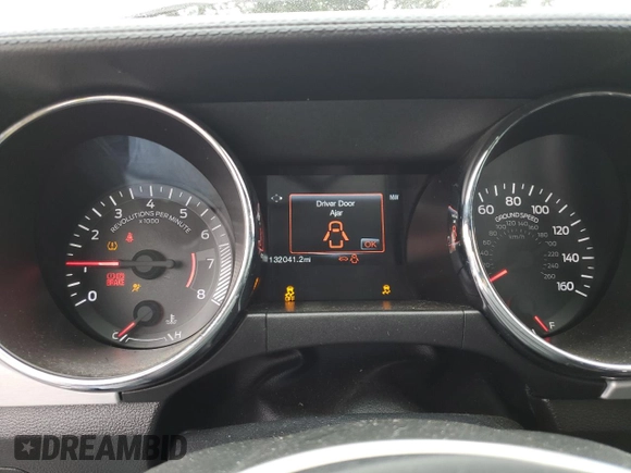 2015 Ford Mustang GT with VIN 1FA6P8CF4F5382782, listed as a Copart auction lot 50931205 with 132,041 mi miles and Salvage Title. Bid and sale history available at carsss.com. Image 9.
