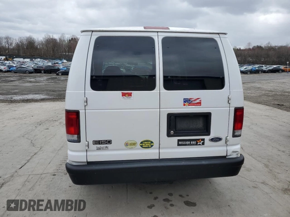 2000 Ford Econoline Cargo with VIN 1FTRE1422YHB49985, listed as a Copart auction lot 52308475 with 78,093 mi miles and Salvage Title. Bid and sale history available at carsss.com. Image 6.
