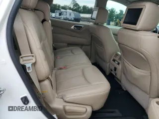2017 Nissan Pathfinder Platinum with VIN 5N1DR2MN0HC613086, listed as a Copart auction lot 58055945 with 165,759 mi miles and Salvage title. Bid and sale history available at DreamBid. Image 11.