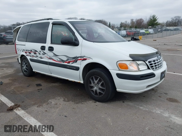 2000 Chevrolet Venture Plus 1SB z VIN 1GNDU03E2YD128832, wystawiony jako IAAI lot #41984520 z przebiegiem Nie podano mil oraz . Historia ofert i sprzedaży dostępna na DreamBid. Obrazek 1.