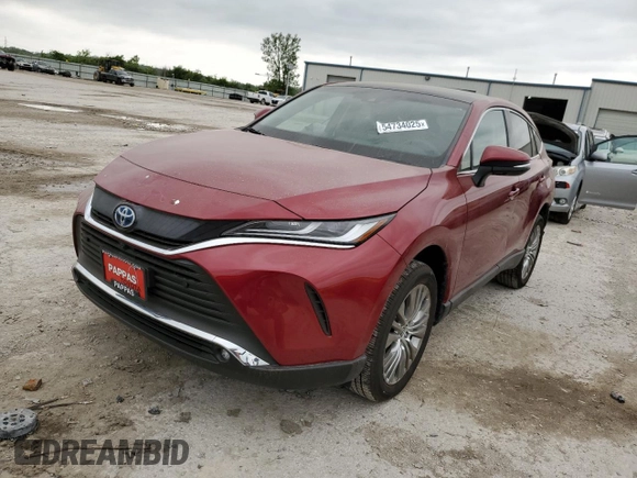 2024 Toyota Venza LE z VIN JTEAAAAH6RJ190482, wystawiony jako Copart lot #54734025 z przebiegiem 5 866 mil mil oraz Szkoda całkowita • Salvage title. Historia ofert i sprzedaży dostępna na DreamBid. Obrazek 1.