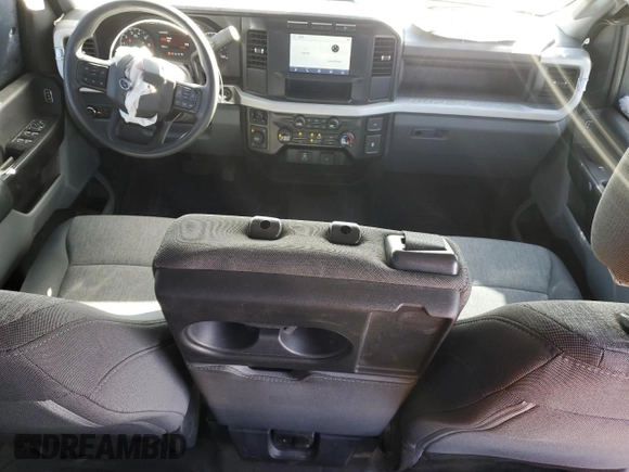 2024 Ford Super Duty F-250 SRW XL with VIN 1FT7W2BA2RED32472, listed as a Copart auction lot 49108255 with 15,826 mi miles and Salvage Title. Bid and sale history available at carsss.com. Image 8.