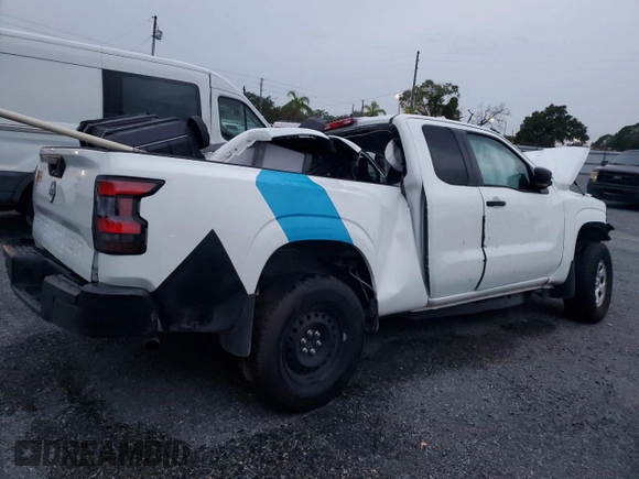 2024 Nissan Frontier S with VIN 1N6ED1CL9RN620445, listed as a Copart auction lot 58032905 with Not provided miles and Non repairable. Bid and sale history available at DreamBid. Image 3.