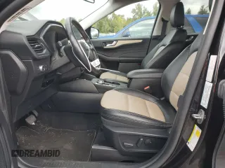 2021 Ford Escape Titanium with VIN 1FMCU9J98MUA73257, listed as a Copart auction lot 74838394 with 41,294 mi miles and Salvage Title. Bid and sale history available at carsss.com. Image 7.