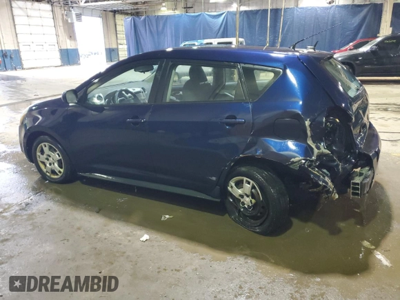 2009 Pontiac Vibe w/1SB with VIN 5Y2SP67039Z432894, listed as a Copart auction lot 37160004 with 0 mi miles and Clean Title. Bid and sale history available at carsss.com. Image 2.