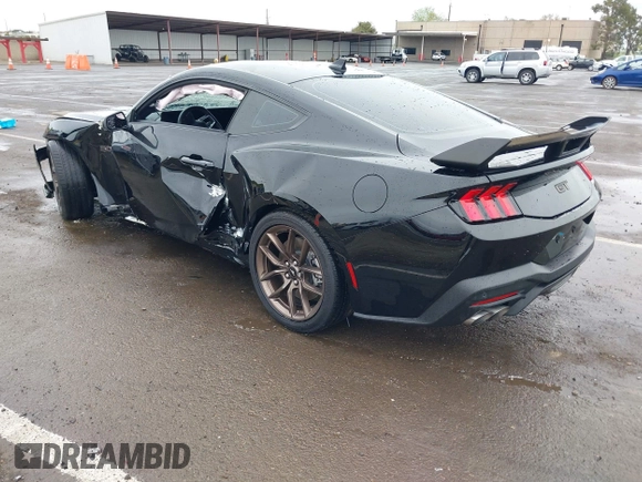 2024 Ford Mustang GT with VIN 1FA6P8CF5R5417110, listed as a IAAI auction lot 41975813 with 5,487 mi miles and . Bid and sale history available at DreamBid. Image 3.