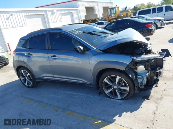 2019 Hyundai Kona Limited with VIN KM8K33A58KU340225, listed as a IAAI auction lot 41790438 with 53,965 mi miles. Bid and sale history available at carsss.com. Image 14.