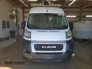2021 Ram ProMaster Cargo with VIN 3C6LRVBG9ME520874, listed as a Copart auction lot 73158774 with 52,200 mi miles and Salvage Title. Bid and sale history available at carsss.com. Image 5.