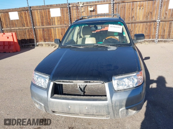 2007 Subaru Forester X L.L. Bean with VIN JF1SG67667H712340, listed as a IAAI auction lot 41504293 with 185,547 mi miles and . Bid and sale history available at DreamBid. Image 6.
