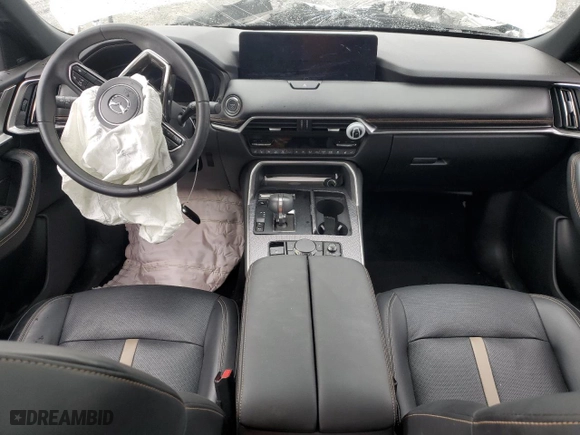 2024 Mazda CX-90 PHEV Premium Plus with VIN JM3KKEHA0R1141176, listed as a Copart auction lot 43852955 with 18,827 mi miles and Salvage Title. Bid and sale history available at carsss.com. Image 8.