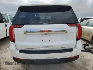 2022 GMC Yukon XL SLT with VIN 1GKS1GKD2NR167076, listed as a Copart auction lot 74606914 with 43,208 mi miles and Non Repairable. Bid and sale history available at carsss.com. Image 6.