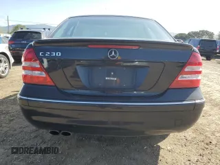 2007 Mercedes-Benz C 230 Sport with VIN WDBRF52H87F857260, listed as a Copart auction lot 51708465 with 157,435 mi miles and Salvage Title. Bid and sale history available at DreamBid. Image 6.