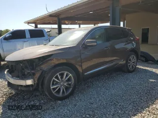 2019 Acura RDX Technology with VIN 5J8TC1H5XKL017448, listed as a Copart auction lot 53516815 with 96,730 mi miles and Salvage title. Bid and sale history available at DreamBid. Image 1.