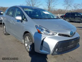 2017 Toyota Prius v Two with VIN JTDZN3EUXHJ062209, listed as a IAAI auction lot 41319148 with 98,263 mi miles. Bid and sale history available at carsss.com. Image 1.