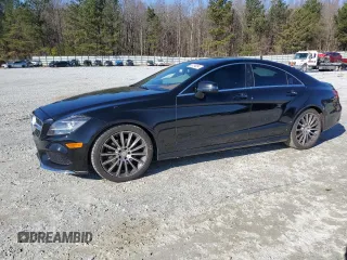 2016 Mercedes-Benz CLS with VIN WDDLJ6FB1GA165894, listed as a Copart auction lot 85794034 with 128,768 mi miles and Salvage Title. Bid and sale history available at carsss.com. Image 1.