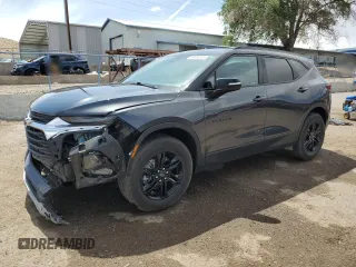 2022 Chevrolet Blazer LT with VIN 3GNKBJR41NS236338, listed as a Copart auction lot 59004265 with 61,561 mi miles and Salvage title. Bid and sale history available at DreamBid. Image 1.