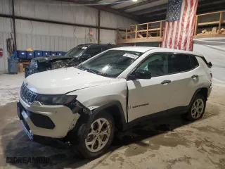 2024 Jeep Compass Sport with VIN 3C4NJDAN7RT104814, listed as a Copart auction lot 44734405 with NaN miles and Salvage Title. Bid and sale history available at carsss.com. Image 1.