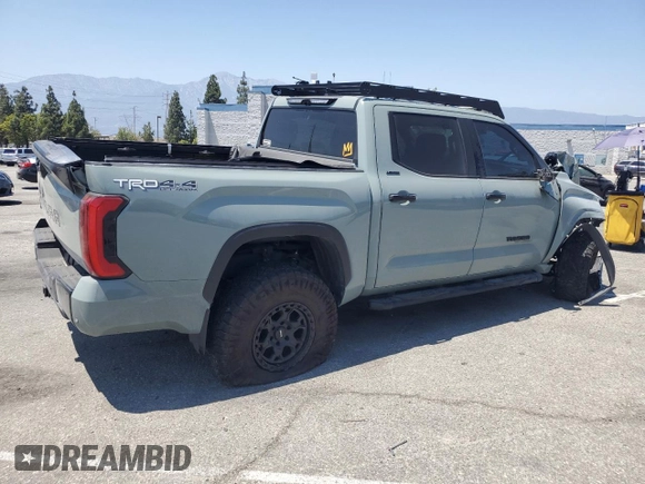 2023 Toyota Tundra Limited with VIN 5TFJA5DB2PX119177, listed as a Copart auction lot 62610775 with Not provided miles and Salvage title. Bid and sale history available at DreamBid. Image 3.