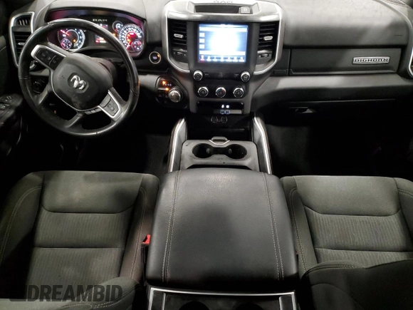 2020 Ram 1500 Big Horn with VIN 1C6RRFBG9LN290053, listed as a Copart auction lot 81837844 with 75,010 mi miles and Clean Title. Bid and sale history available at carsss.com. Image 8.