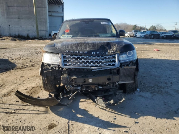 2015 Land Rover Range Rover Supercharged with VIN SALGS3TF2FA218690, listed as a Copart auction lot 46417235 with NaN miles and Salvage Title. Bid and sale history available at carsss.com. Image 5.