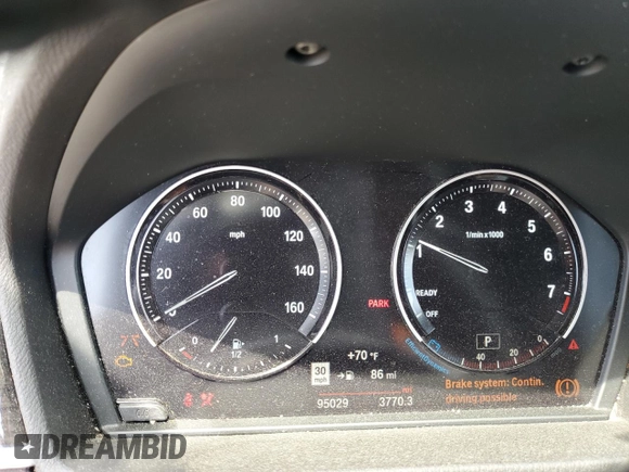 2020 BMW X1 xDrive28i с VIN WBXJG9C09L5P49700, выставлен на аукционе Copart как лот 55398635 с пробегом 95 029 миль миль и Списание • Salvage title. История ставок и продаж доступна на DreamBid. Изображение 9.