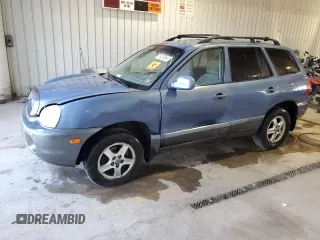 2003 Hyundai Santa Fe GLS with VIN KM8SC73D23U373492, listed as a Copart auction lot 75107684 with 205,655 mi miles and Salvage Title. Bid and sale history available at carsss.com. Image 1.