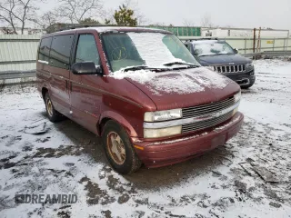 1998 Chevrolet Astro with VIN 1GNEL19W1WB183701, listed as a Copart auction lot 51358925 with 174,335 mi miles and Non Repairable. Bid and sale history available at carsss.com. Image 1.