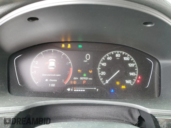 2023 Honda Civic EX z VIN 2HGFE1F72PH312995, wystawiony jako Copart lot #57284305 z przebiegiem 7 921 mil mil oraz Szkoda całkowita • Salvage title. Historia ofert i sprzedaży dostępna na DreamBid. Obrazek 9.