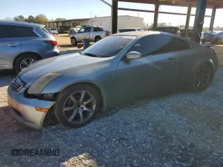 2004 Infiniti G35 Coupe w/Leather with VIN JNKCV54E44M827899, listed as a Copart auction lot 81534144 with 215,637 mi miles and Salvage Title. Bid and sale history available at carsss.com. Image 1.