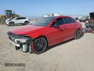 2020 Mercedes-Benz A 220 with VIN WDD3G4EB3LW038582, listed as a Copart auction lot 53298465 with 61,885 mi miles and Salvage title. Bid and sale history available at DreamBid. Image 1.