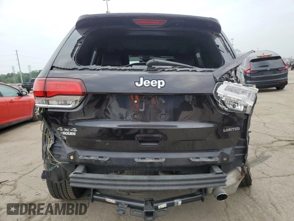 2021 Jeep Grand Cherokee Limited with VIN 1C4RJFBG0MC529843, listed as a Copart auction lot 60390155 with 40,415 mi miles and Salvage title. Bid and sale history available at DreamBid. Image 6.