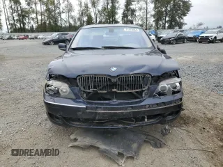 2006 BMW 7 Series 750i with VIN WBAHL83556DT02690, listed as a Copart auction lot 71418054 with 108,503 mi miles and Salvage Title. Bid and sale history available at carsss.com. Image 5.