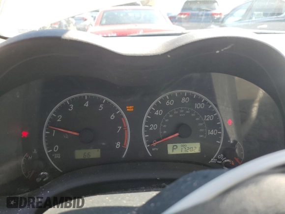 2011 Toyota Corolla L with VIN 2T1BU4EE3BC727361, listed as a Copart auction lot 51209895 with 172,021 mi miles and Salvage Title. Bid and sale history available at carsss.com. Image 9.