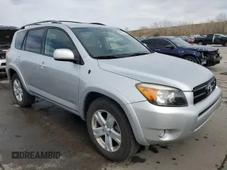 2006 Toyota RAV4 Sport with VIN JTMBK32V665012470, listed as a Copart auction lot 48783785 with 154,037 mi miles and Salvage Title. Bid and sale history available at carsss.com. Image 4.