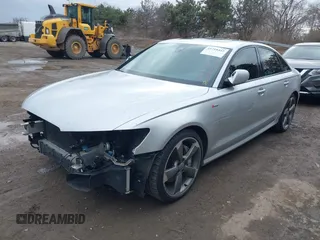 2015 Audi A6 3.0T Prestige with VIN WAUHGAFC5FN026947, listed as a IAAI auction lot 41718442 with 110,410 mi miles. Bid and sale history available at carsss.com. Image 17.