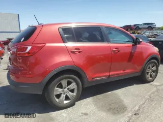 2013 Kia Sportage LX with VIN KNDPB3A21D7470674, listed as a Copart auction lot 54256255 with 221,466 mi miles and Clean Title. Bid and sale history available at carsss.com. Image 3.