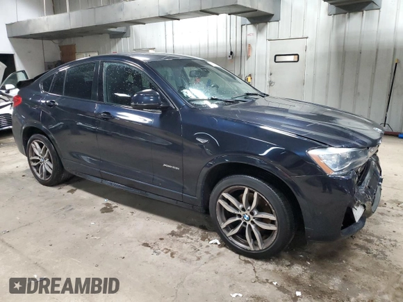 2016 BMW X4 xDrive28i z VIN 5UXXW3C51G0R20377, wystawiony jako Copart lot #56760505 z przebiegiem 106 669 mil mil oraz Nie do naprawy • Non repairable. Historia ofert i sprzedaży dostępna na DreamBid. Obrazek 4.
