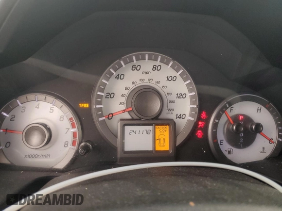 2012 Honda Pilot EX-L with VIN 5FNYF4H7XCB004489, listed as a Copart auction lot 47171315 with 241,178 mi miles and Salvage Title. Bid and sale history available at DreamBid. Image 9.