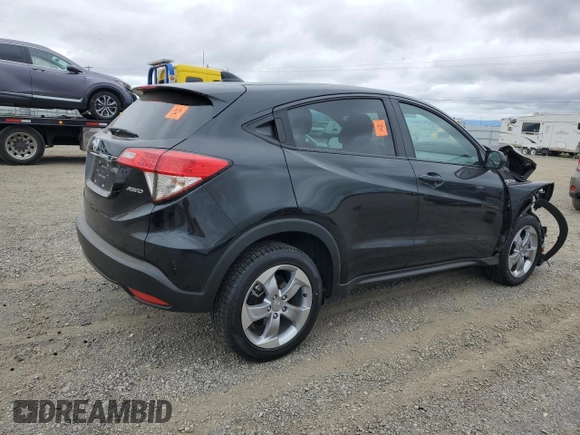 2021 Honda HR-V LX with VIN 3CZRU6H3XMM737099, listed as a Copart auction lot 53267575 with 36,281 mi miles and Salvage Title. Bid and sale history available at carsss.com. Image 3.