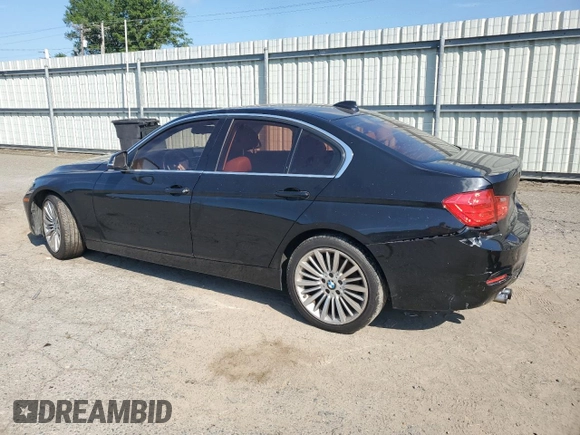 2012 BMW 3 Series 328i with VIN WBA3A5C58CF348710, listed as a Copart auction lot 61266815 with 112,720 mi miles and Salvage title. Bid and sale history available at DreamBid. Image 2.