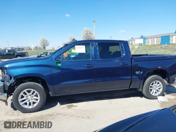 2020 Chevrolet Silverado 1500 LT with VIN 3GCUYDET2LG202357, listed as a IAAI auction lot 41893837 with 104,591 mi miles and . Bid and sale history available at DreamBid. Image 15.