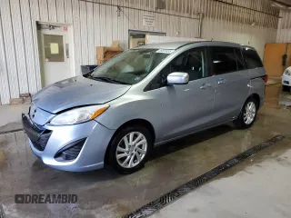 2012 Mazda 5 Sport with VIN JM1CW2BL9C0105297, listed as a Copart auction lot 46661835 with 226,881 mi miles and Salvage Title. Bid and sale history available at carsss.com. Image 1.