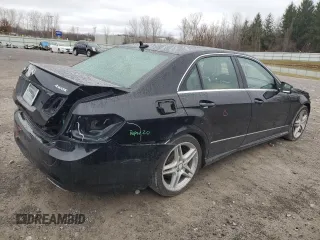 2013 Mercedes-Benz E-Class E 350 Luxury with VIN WDDHF8JB2DA762395, listed as a Copart auction lot 48940605 with 118,163 mi miles and Salvage Title. Bid and sale history available at carsss.com. Image 3.